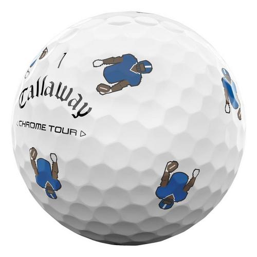 Callaway Chrome Tour Retro Football Golf Balls - Primary Image