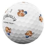 Callaway Chrome Tour Retro Football Golf Balls - Thumbnail 7 of 10