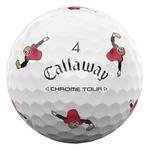 Callaway Chrome Tour Retro Football Golf Balls - Thumbnail 8 of 10