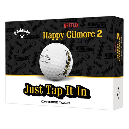 Callaway Chrome Tour Happy Gilmore 2 "Just Tap It In" Golf Balls - Primary Image