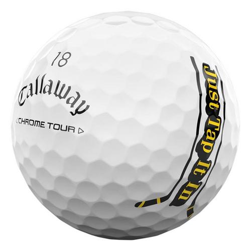 Callaway Chrome Tour Happy Gilmore 2 "Just Tap It In" Golf Balls - Primary Image