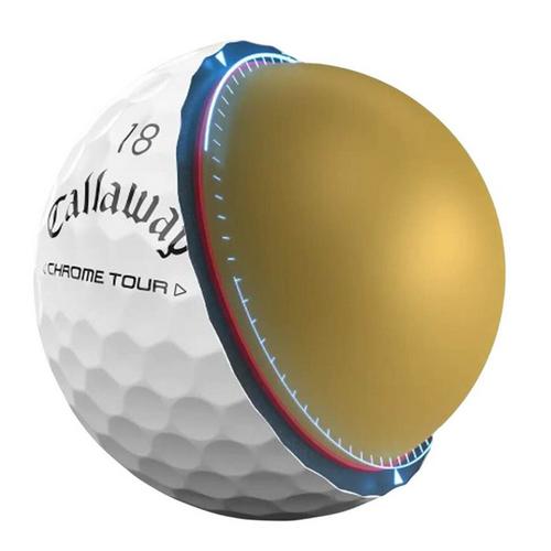 Callaway Chrome Tour Happy Gilmore 2 "Just Tap It In" Golf Balls - Primary Image