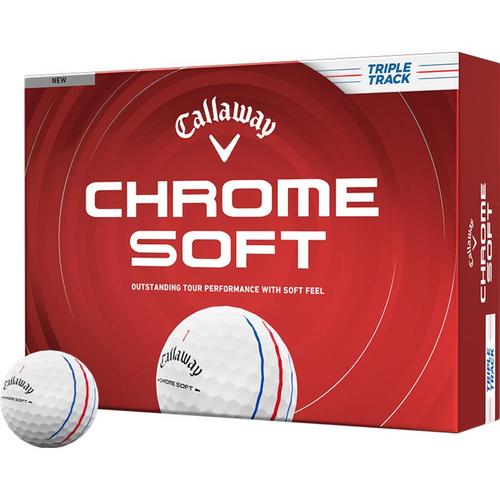 Callaway 2026 Chrome Soft Triple Track Golf Balls - Primary Image