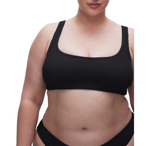 Women's GOOD AMERICAN Always Fits Scoop Swim Bikini Top - Primary Image