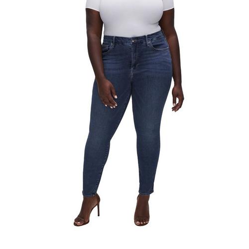 Women's GOOD AMERICAN Good Legs Slim Fit Skinny Ankle Jeans - Primary Image