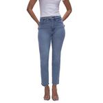Women's GOOD AMERICAN Good Split Straight Ankle Jeans - Thumbnail 1 of 10
