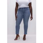 Women's GOOD AMERICAN Good Split Straight Ankle Jeans - Thumbnail 6 of 10