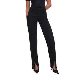 Women's GOOD AMERICAN Good Boy Relaxed Fit Straight Jeans