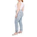 Women's GOOD AMERICAN Good Classic Slim Fit Straight Jeans - Thumbnail 10 of 11