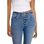 Women's GOOD AMERICAN Good Classic Slim Fit Straight Jeans - Thumbnail 2 of 5