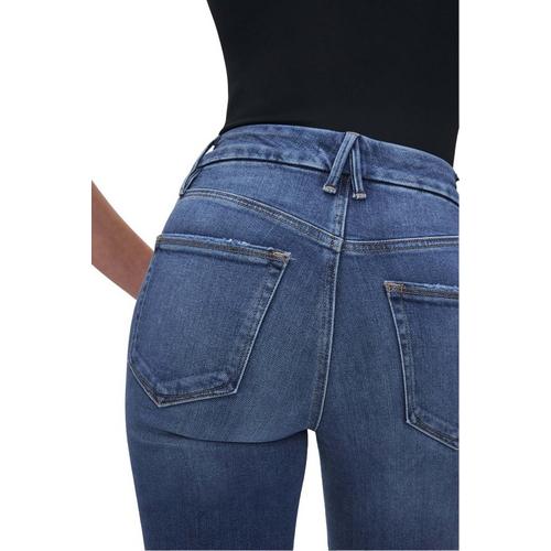 Women's GOOD AMERICAN Light Compression Straight Jeans - Primary Image