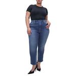 Women's GOOD AMERICAN Light Compression Straight Jeans - Thumbnail 6 of 9
