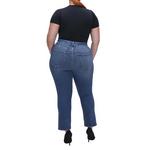 Women's GOOD AMERICAN Light Compression Straight Jeans - Thumbnail 8 of 9