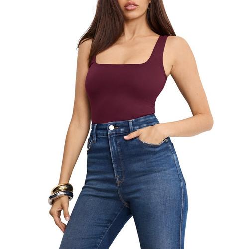 Women's GOOD AMERICAN Sculpting Modern Bodysuit - Primary Image