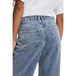 Women's GOOD AMERICAN Good Skate Crystal Wide Leg Jeans - Thumbnail 4 of 6