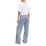 Women's GOOD AMERICAN Good Skate Crystal Wide Leg Jeans - Thumbnail 6 of 6