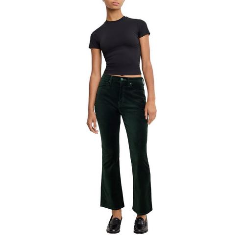 Women's GOOD AMERICAN Velvet Kick Pants - Primary Image