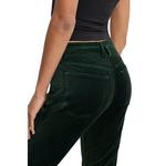 Women's GOOD AMERICAN Velvet Kick Pants - Thumbnail 5 of 7