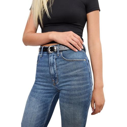 Women's GOOD AMERICAN Good Icon Ankle Straight Jeans