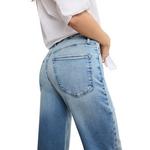 Women's GOOD AMERICAN Soft Tech Good True Straight Jeans - Thumbnail 3 of 9