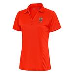 Antigua Women's Cleveland Browns Tribute Brushed Metallic Polo - Thumbnail 2 of 2