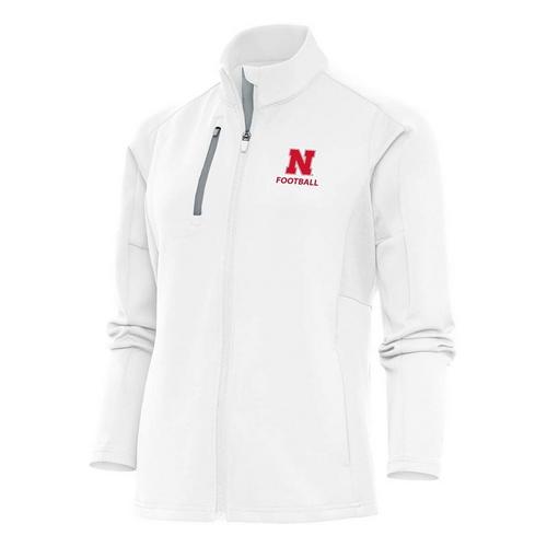 Antigua Women's Nebraska Cornhuskers Football Generation Full Zip Top - Primary Image