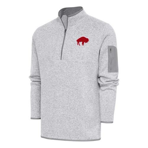 Antigua Buffalo Bills Classic Fortune Long Sleeve 1/4 Zip - Primary Image