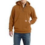 Men's Carhartt Rain Defender Loose Fit Heavyweight 1/4 Zip Hoodie - Thumbnail 1 of 2