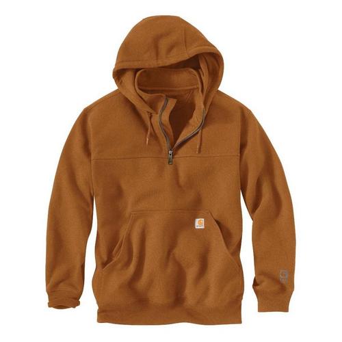 Men's Carhartt Rain Defender Loose Fit Heavyweight 1/4 Zip Hoodie - Primary Image