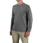 Men's Carhartt Force Sun Defender Relaxed LS Logo Long Sleeve T-Shirt - Thumbnail 2 of 3