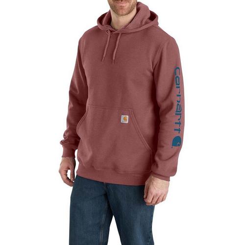 Men's Carhartt Loose Fit Midweight Logo Sleeve Graphic Hoodie - Primary Image