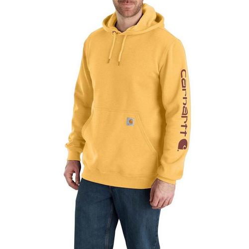 Men's Carhartt Loose Fit Midweight Logo Sleeve Graphic Hoodie - Primary Image