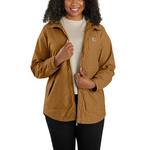 Women's Carhartt Defender Hooded Rain Jacket - Thumbnail 2 of 3