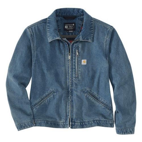 Women's Carhartt RF Loose Fit Denim Jacket - Primary Image