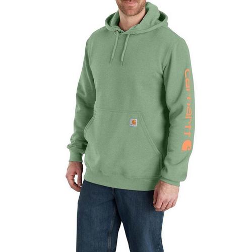 Men's Carhartt Loose Fit Midweight Logo Sleeve Graphic Hoodie - Primary Image