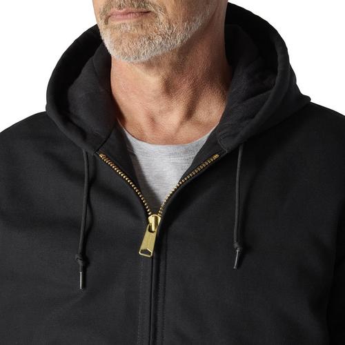 Men's Carhartt Flannel-Lined Active Firm Duck Hooded Softshell Jacket