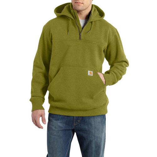 Men's Carhartt Rain Defender Loose Fit Heavyweight 1/4 Zip Hoodie - Primary Image