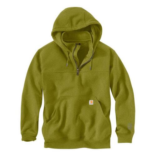 Men's Carhartt Rain Defender Loose Fit Heavyweight 1/4 Zip Hoodie - Primary Image
