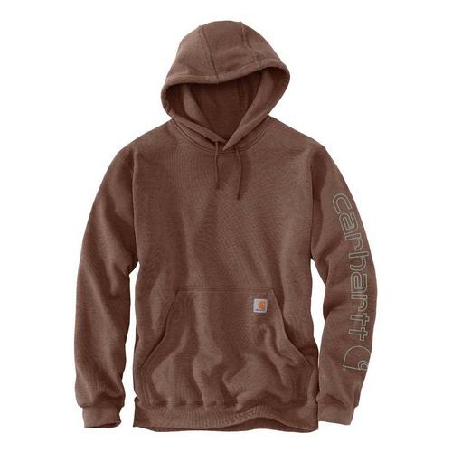 Men's Carhartt Loose Fit Midweight Logo Sleeve Graphic Hoodie - Primary Image