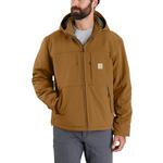 Men's Carhartt Super Dux Relaxed Fit Soft Hooded Canvas Jacket - Thumbnail 1 of 3