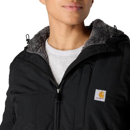 Women's Carhartt Rockford Loose Fit Lightweight Insulated Hooded Puffer Jacket - Primary Image