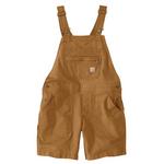 Women's Carhartt Relaxed Fit Rugged Flex Canvas Shortall - Thumbnail 3 of 4