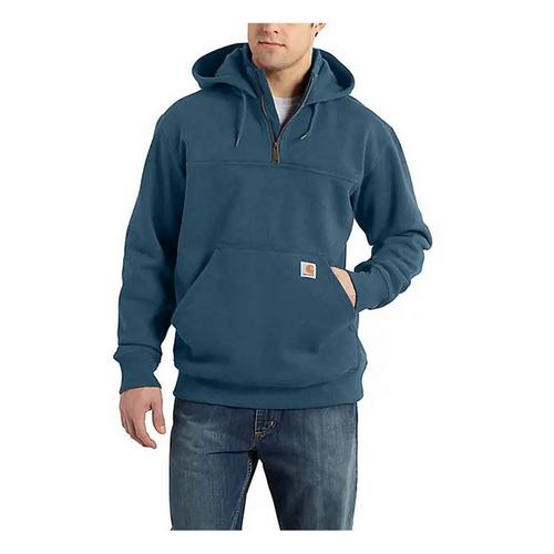 Men's Carhartt Rain Defender Loose Fit Heavyweight 1/4 Zip Hoodie - Primary Image