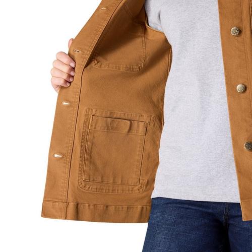 Women's Carhartt Rugged Flex Loose Fit Chore Canvas Jacket - Primary Image