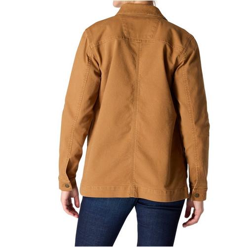 Women's Carhartt Rugged Flex Loose Fit Chore Canvas Jacket - Primary Image