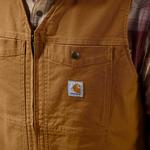 Men's Carhartt Montana Relaxed Fit Duck Vest - Thumbnail 5 of 6