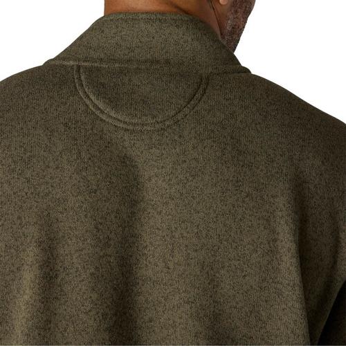 Men's Carhartt Relaxed Fit Midweight Pocket Sweater Fleece 1/4 Zip Pullover