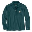 Men's Carhartt Relaxed Fit Midweight Pocket Sweater Fleece 1/4 Zip Pullover