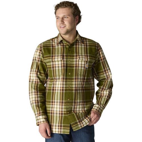 Men's Carhartt Loose Fit Heavyweight Long Sleeve Flannel - Primary Image