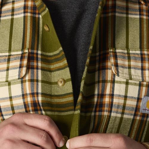 Men's Carhartt Loose Fit Heavyweight Long Sleeve Flannel - Primary Image